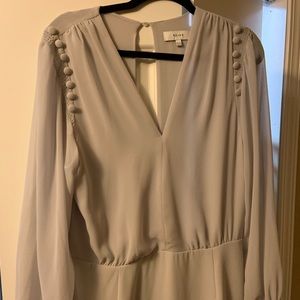 reiss ruth button dress